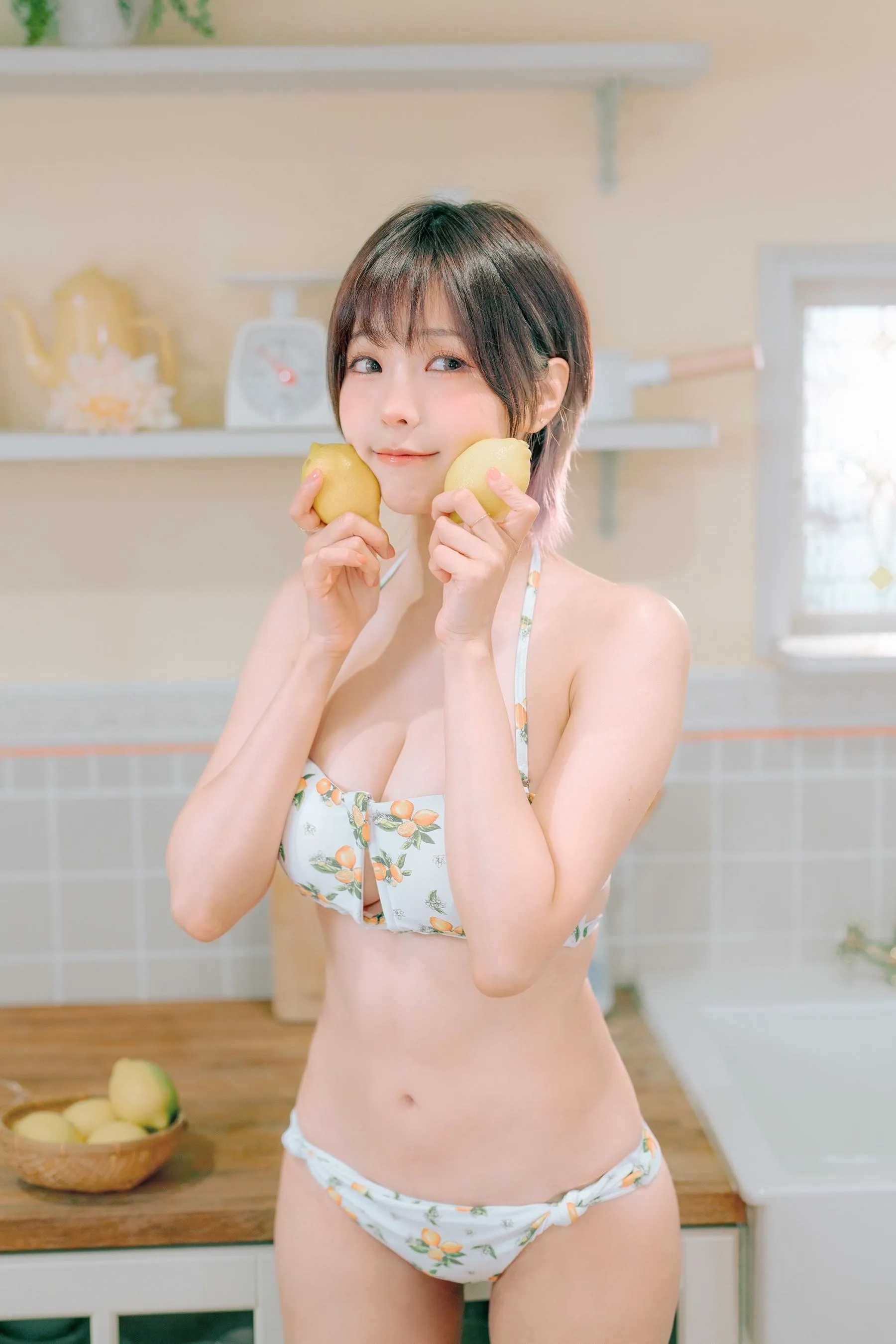 ElyEE子 – NO.121 2023.august C-檸檬泳裝 Lemon Swimsuit [32P]插图1